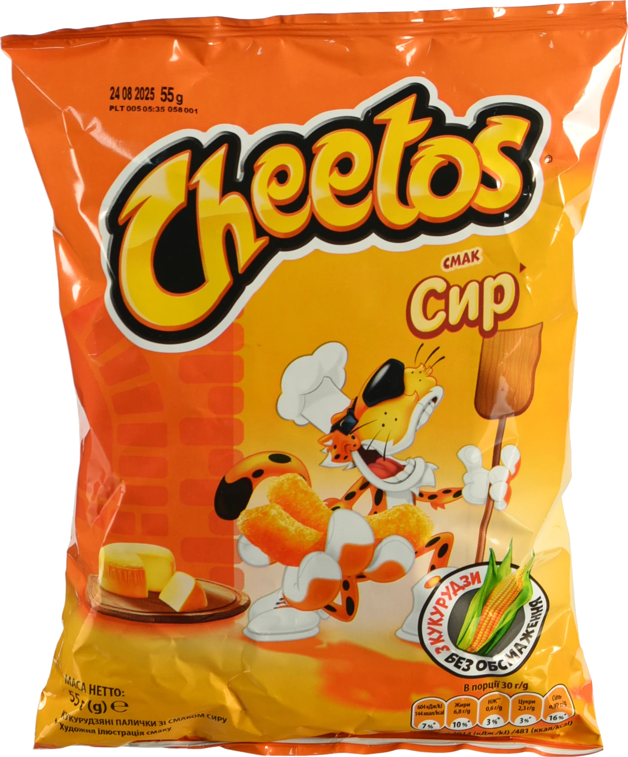 Палички кукурудзяні Сир Cheetos м/у 55г