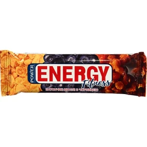 Батончик-мюслі Power Energy 30г чорниця