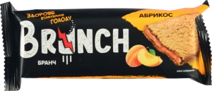 Снеки мультизлакові зі шматочками абрикоса Сендвіч Brunch м/у 56г