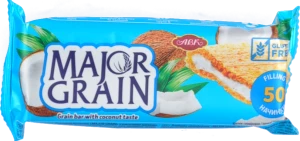 Батончик злаковий АВК Major Grain з кокосовим кремом, 40 г