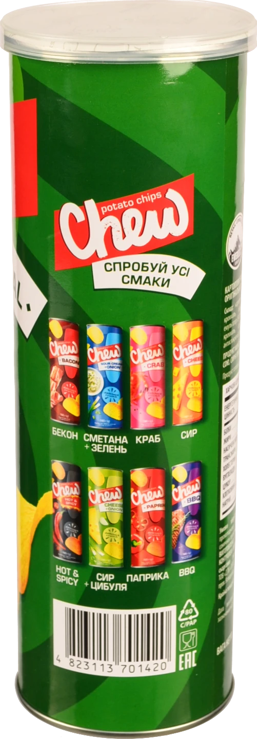 Чіпси Chew 160г оригінальні