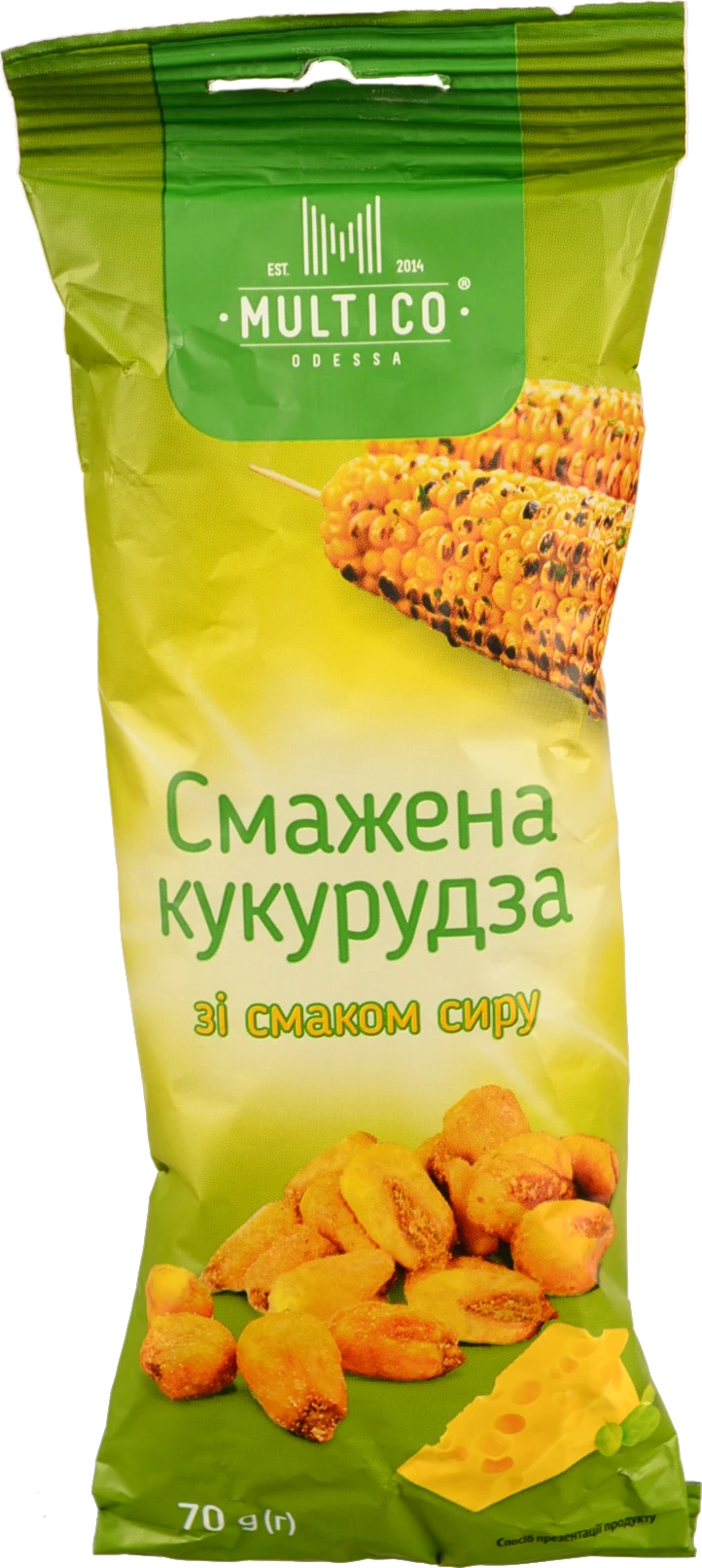 Кукурудза Multico 70г смажена солона смак сиру