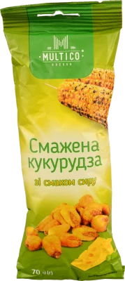 Кукурудза Multico 70г смажена солона смак сиру