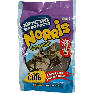 Чіпси норі Norris 25г сіль