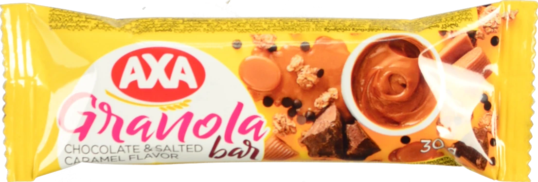 Батончик гранола Axa 30г шоколад солона карамель