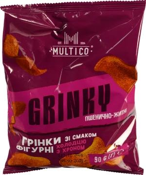 Грінки Multico 90г холодець хрін