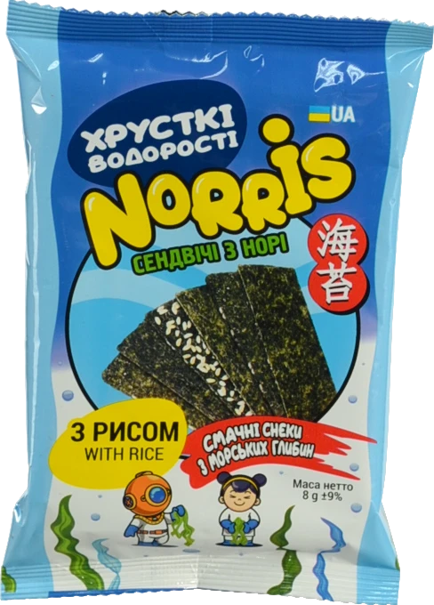 Сендвіч Norris 8г норі з рисом