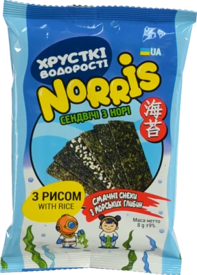 Сендвіч Norris 8г норі з рисом