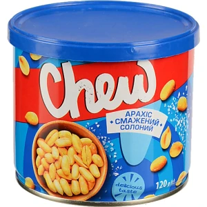 Арахіс «Chew» смажений солоний, 120 г