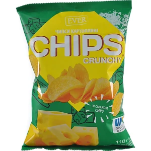 Чіпси EVER 110г сир