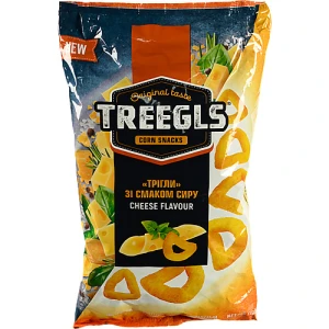 Сніданки сухі Трігли зі смаком сиру Treegls м/у 150г