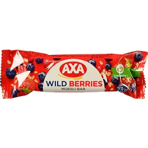 Батончик зерновий Wild berries Axa м/у 23г