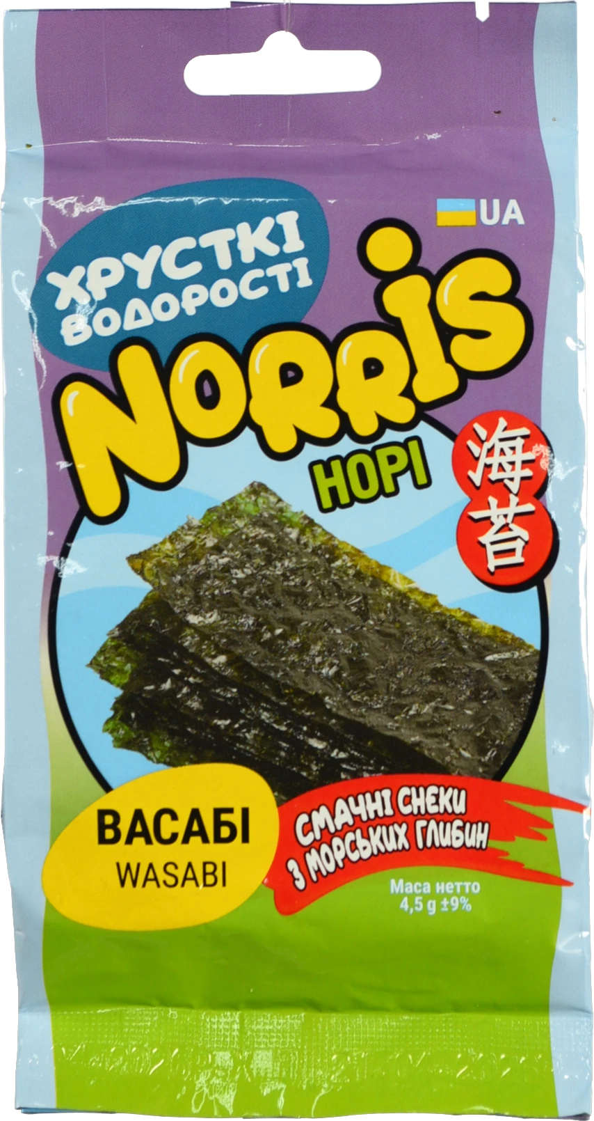 Снеки Норіс Васабі 4.5г