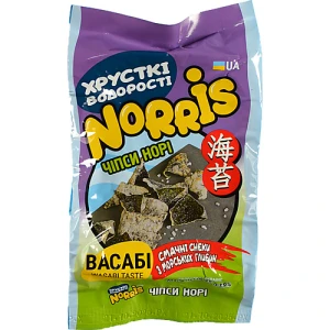 Чіпси норі Norris 25г васабі