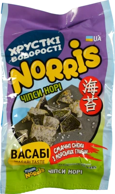 Чіпси норі Norris 25г васабі