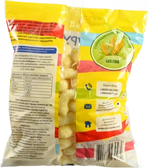 Кукурудзяні палички Multico Odessa 60г молочні