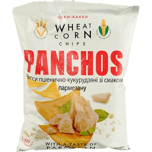 Чіпси Panchos 82г сир пармезан