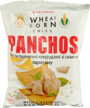 Чіпси Panchos 82г сир пармезан