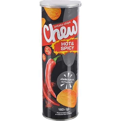 Чіпси Chew 160г hot spicy