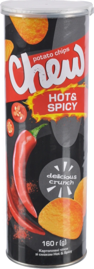 Чіпси Chew 160г hot spicy