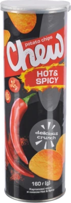 Чіпси Chew 160г hot spicy