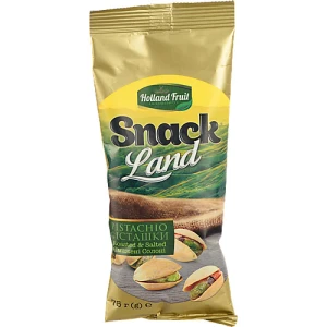 Фісташки Snack Land смажені солоні, 75 г
