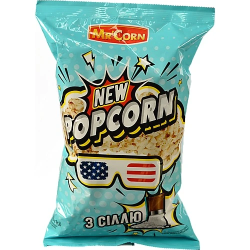 Попкорн MrCorn 70г сіль