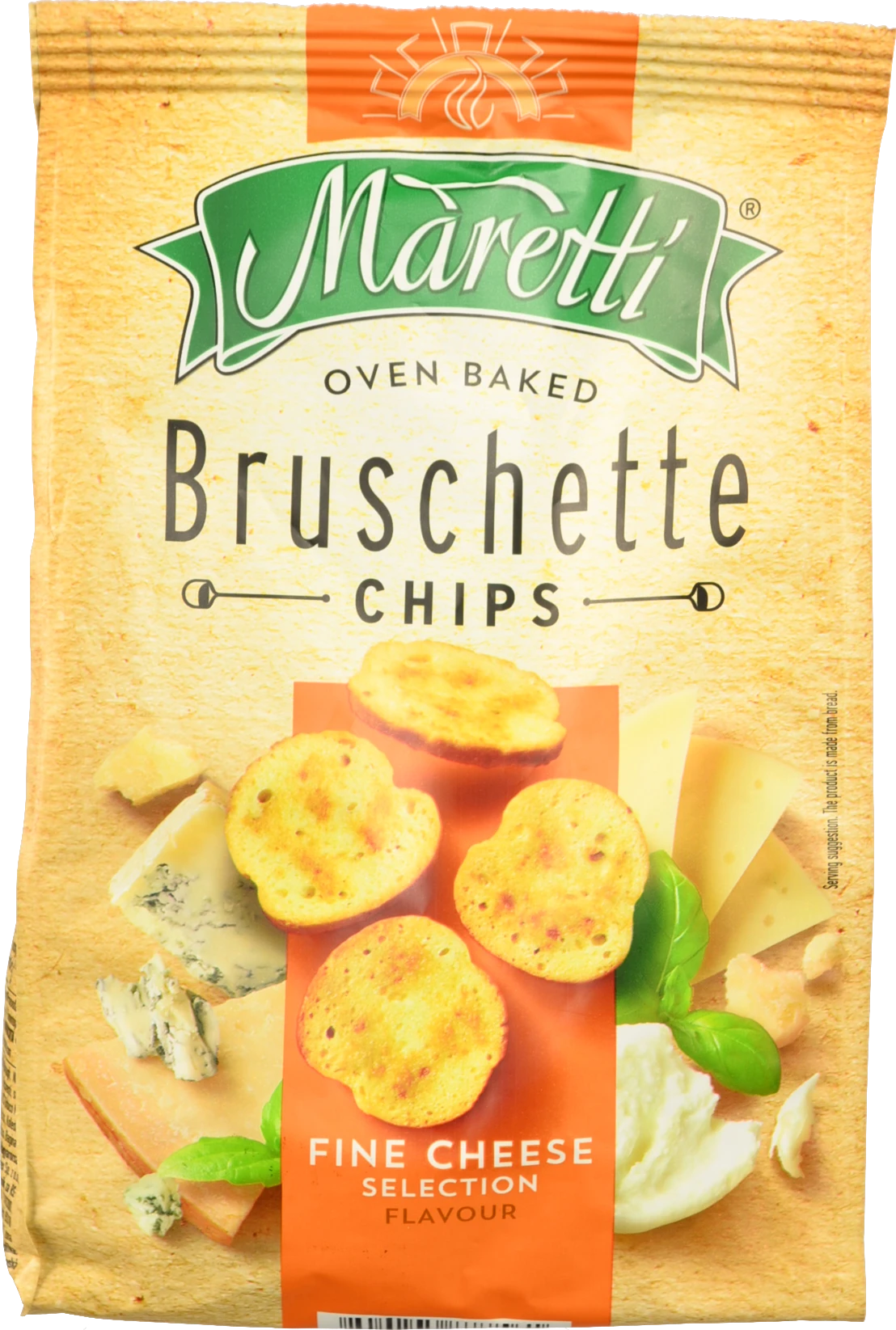 Запечені сирні брускети Maretti 140г