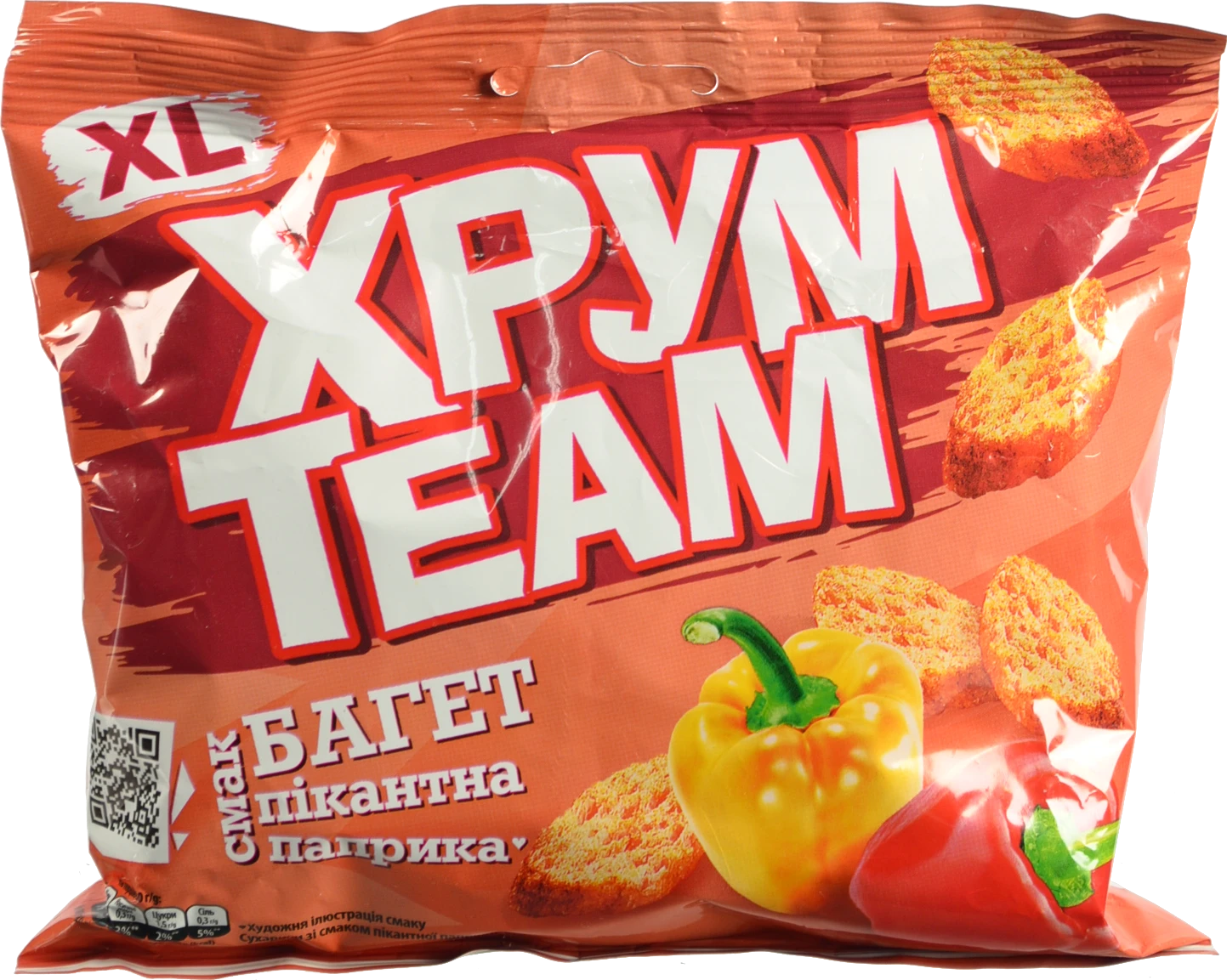 Багет ХрумTeam 90г пікантна паприка