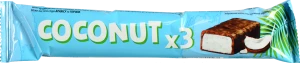 Батончик Coconut 100г кокосова стружка в глазурі