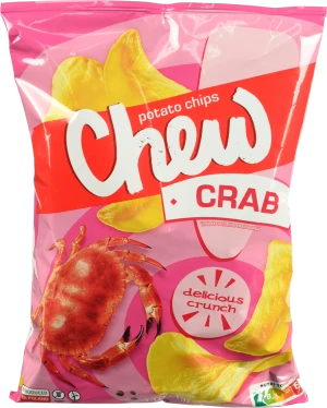 Чіпси CHEW110г зі смаком краба