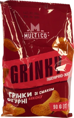 Грінки Multico 90г бекон