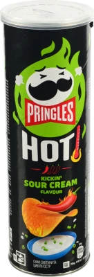 Чіпси Pringles 160г hot kickin sour cream