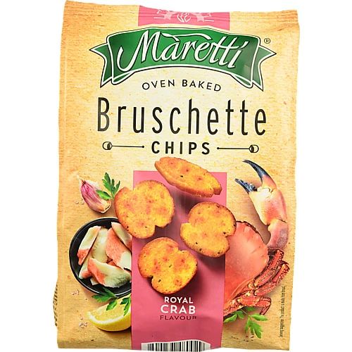 Брускети Maretti 140г королівський краб