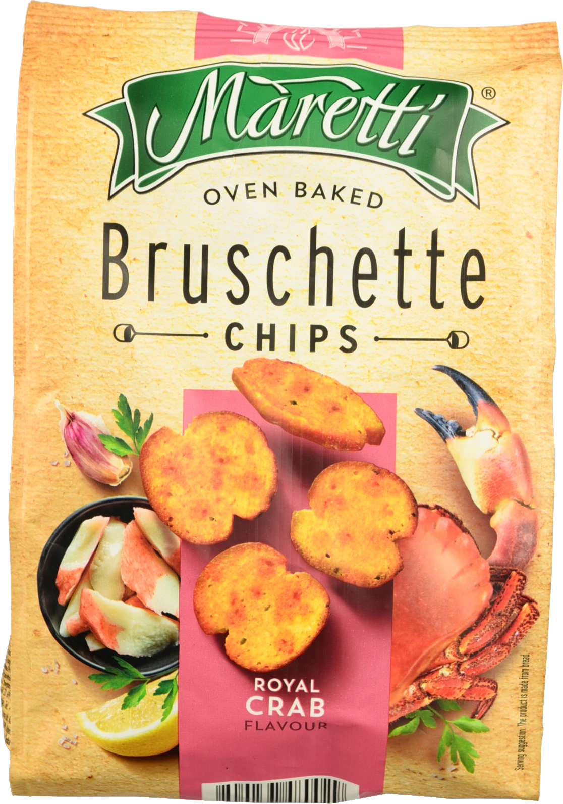 Брускети Maretti 140г королівський краб