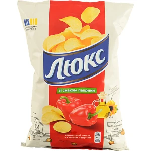 Чіпси Люкс 125г паприка
