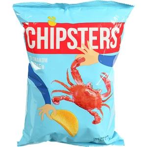 Чипси Chipsters 100г краб