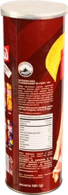 Чіпси Chew 160г бекон