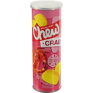 Чіпси Chew 100г краб тубус