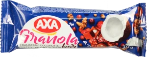 Батончик гранола Axa 30г журавлина кокос солона карамель