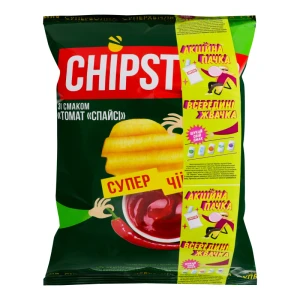 Чипси картопляні хвилясті Томат Спайсі Chipster's м/у 110г