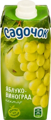 Нектар Садочок Яблуко-Виноград 0,5л