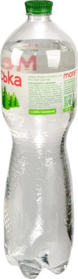 Вода мінеральна слабогазована Моршинська 1.5л