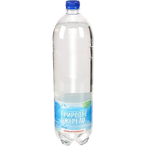 Вода питна сильногазована Природне джерело 1.5л