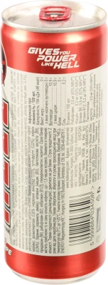 Напій енергетичний безалкогольний газований Strong Red Grape Hell з/б 250мл