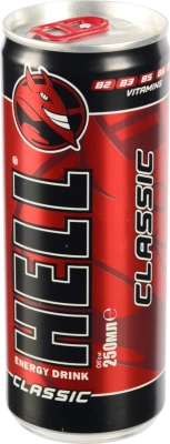Напій енергетичний безалкогольний газований Classic Hell з/б 250мл