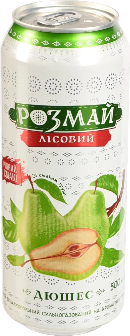 Напій безалкогольний сильногазований Розмай Лісовий Дюшес 500 мл