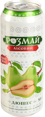 Напій безалкогольний сильногазований Розмай Лісовий Дюшес 500 мл