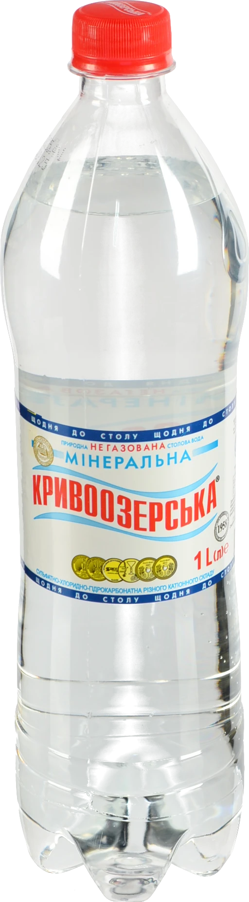 Вода мінеральна природна столова негазована Кривоозерська 1л