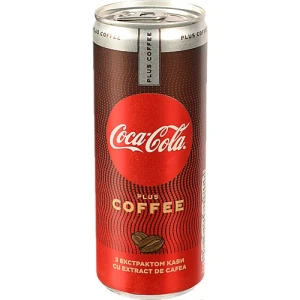 Напій безалкогольний сильногазований Plus Coffee Coca-Cola 250мл